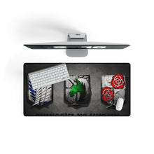 Load image into Gallery viewer, Attack on Titan Logo Mouse Pad (Desk Mat)
