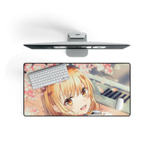 Load image into Gallery viewer, Anime Girl Mouse Pad (Desk Mat) On Desk
