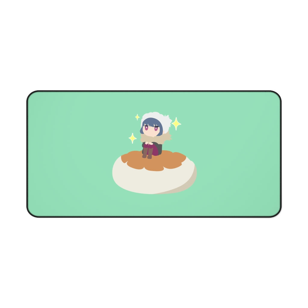 Laid-Back Camp by Mouse Pad (Desk Mat)
