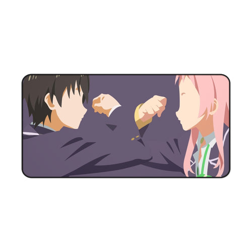 Gamers! Aguri, Keita Amano Mouse Pad (Desk Mat)