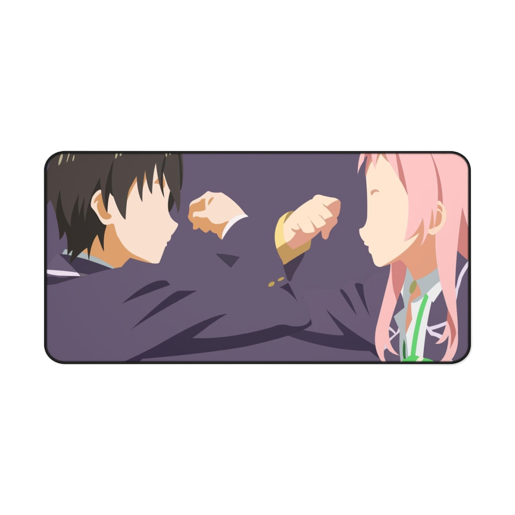 Gamers! Aguri, Keita Amano Mouse Pad (Desk Mat)