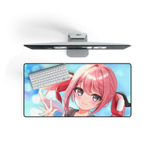 Load image into Gallery viewer, Anime Girl Mouse Pad (Desk Mat) On Desk
