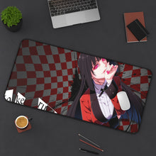 Load image into Gallery viewer, Jabami yumeko wallpaper Mouse Pad (Desk Mat) On Desk
