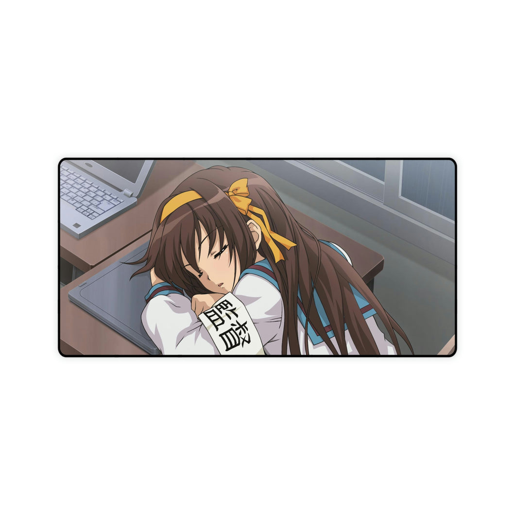 The Melancholy Of Haruhi Suzumiya Mouse Pad (Desk Mat)