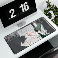 Load image into Gallery viewer, Anime Girl Mouse Pad (Desk Mat) With Laptop
