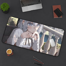 Load image into Gallery viewer, Anime Girl Mouse Pad (Desk Mat) On Desk
