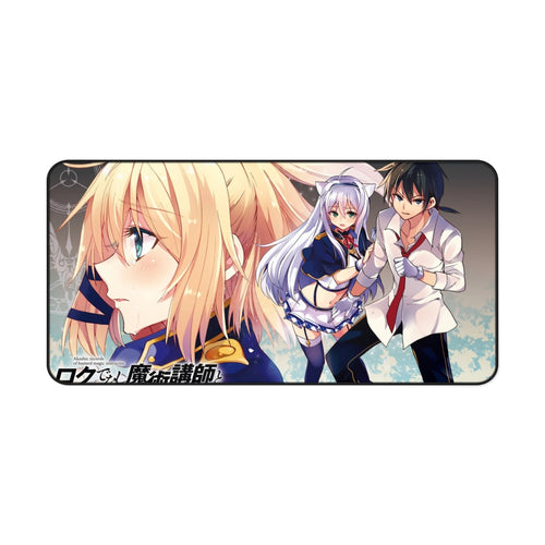 Rokudenashi Majutsu Koushi To Akashic Records Sistine Fibel, Glenn Radars, Rumia Tingel Mouse Pad (Desk Mat)