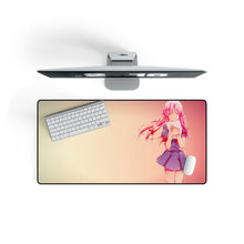 Load image into Gallery viewer, Mirai Nikki Yuno Gasai Mouse Pad (Desk Mat) On Desk
