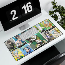 Load image into Gallery viewer, Memory Defrag Sinon Banner Mouse Pad (Desk Mat) With Laptop

