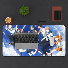 Load image into Gallery viewer, Nagi No Asukara Mouse Pad (Desk Mat) With Laptop
