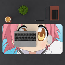 Load image into Gallery viewer, Lucky Star Akira Kogami Mouse Pad (Desk Mat) With Laptop
