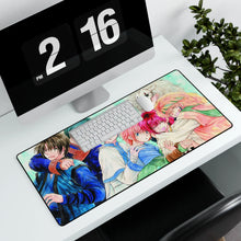 Load image into Gallery viewer, Yona of the Dawn Mouse Pad (Desk Mat) With Laptop

