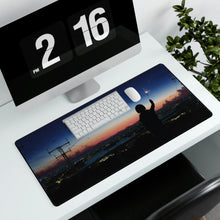 Load image into Gallery viewer, Sunset Anime Girl Silhouette Mouse Pad (Desk Mat)
