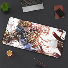 Load image into Gallery viewer, One-Punch Man Mouse Pad (Desk Mat) On Desk
