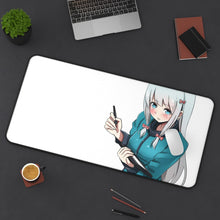 Load image into Gallery viewer, EroManga-Sensei Mouse Pad (Desk Mat) On Desk
