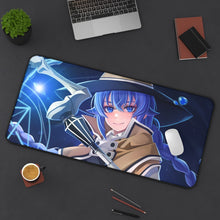 Load image into Gallery viewer, Mushoku Tensei: Jobless Reincarnation Roxy Migurdia Mouse Pad (Desk Mat) On Desk
