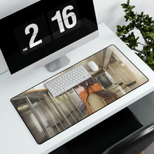 Load image into Gallery viewer, Anime Girl Mouse Pad (Desk Mat) With Laptop
