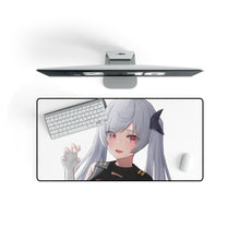 Load image into Gallery viewer, Anime Girl Mouse Pad (Desk Mat) On Desk
