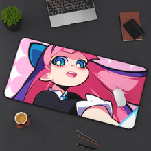 Load image into Gallery viewer, Panty &amp; Stocking with Garterbelt Panty Stocking With Garterbelt Mouse Pad (Desk Mat) On Desk
