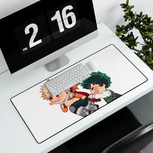 Load image into Gallery viewer, My Hero Academia Izuku Midoriya, Katsuki Bakugou Mouse Pad (Desk Mat) With Laptop
