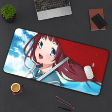 Load image into Gallery viewer, Nagi No Asukara Mouse Pad (Desk Mat) On Desk

