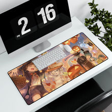 Load image into Gallery viewer, Halloween, Fancy Costumes and Pumpkins♪ Mouse Pad (Desk Mat) With Laptop
