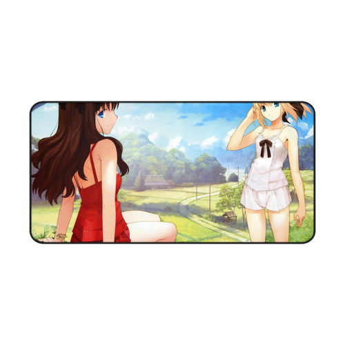 Rin Tohsaka Saber Lily Mouse Pad (Desk Mat)
