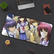 Load image into Gallery viewer, Angel Beats! Yuri Nakamura, Yuzuru Otonashi, Masami Iwasawa, Noda Mouse Pad (Desk Mat) On Desk
