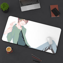 Load image into Gallery viewer, Durarara!! Izaya Orihara Mouse Pad (Desk Mat) On Desk
