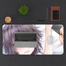 Load image into Gallery viewer, Gamers! Chiaki Hoshinomori Mouse Pad (Desk Mat) With Laptop
