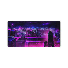 Load image into Gallery viewer, Night, City, Anime, Scenery, Buildings, Mouse Pad (Desk Mat)
