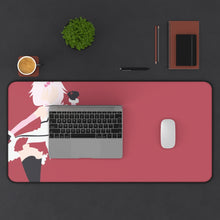 Load image into Gallery viewer, Trinity Seven Yui Kurata Mouse Pad (Desk Mat) With Laptop
