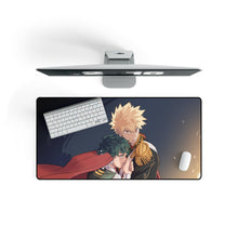 Load image into Gallery viewer, My Hero Academia Izuku Midoriya, Katsuki Bakugou Mouse Pad (Desk Mat) On Desk
