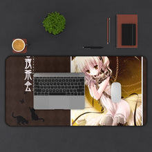 Load image into Gallery viewer, Byakuya-Chakai Mouse Pad (Desk Mat) With Laptop

