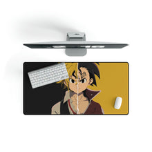 Load image into Gallery viewer, MELIODAS &amp; ZELDRIS minimalist Mouse Pad (Desk Mat)
