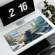 Load image into Gallery viewer, Anime Girl Mouse Pad (Desk Mat) With Laptop
