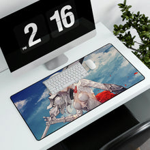 Load image into Gallery viewer, Anime, Girl, Warrior, Sword, Mouse Pad (Desk Mat)
