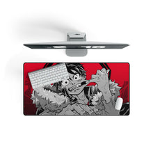 Load image into Gallery viewer, One Piece Monkey D. Luffy Mouse Pad (Desk Mat) On Desk
