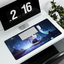 Load image into Gallery viewer, Canal Miaou Mouse Pad (Desk Mat) With Laptop
