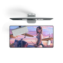 Load image into Gallery viewer, Anime Girl Mouse Pad (Desk Mat) On Desk
