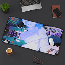 Load image into Gallery viewer, Satoru Gojo Mouse Pad (Desk Mat) With Laptop
