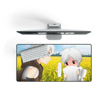 Load image into Gallery viewer, Is It Wrong to Try to Pick Up Girls in a Dungeon? Bell Cranel Mouse Pad (Desk Mat) On Desk
