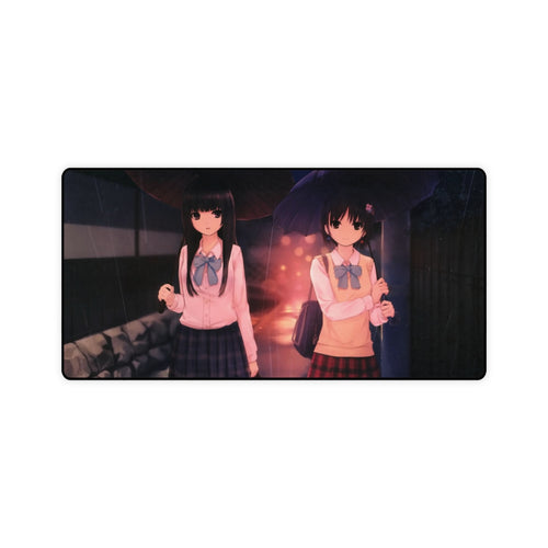 Anime Girl Mouse Pad (Desk Mat)