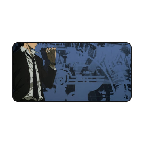 Shinya Kogami Holding a cigarette Mouse Pad (Desk Mat)