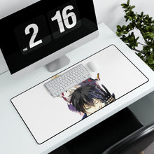 Load image into Gallery viewer, Anime Armed Girl's Machiavellism Mouse Pad (Desk Mat) With Laptop
