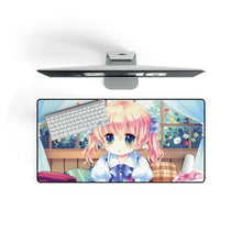 Load image into Gallery viewer, Anime Girl Mouse Pad (Desk Mat) On Desk
