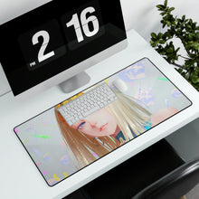 Load image into Gallery viewer, Blonde Anime Girl Mouse Pad (Desk Mat)
