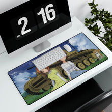 Load image into Gallery viewer, Girls und Panzer Mouse Pad (Desk Mat) With Laptop
