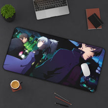 Load image into Gallery viewer, Darker than Black - Huang, Yin, Hei and Mao Mouse Pad (Desk Mat) On Desk

