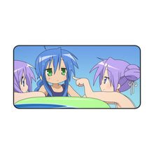 Load image into Gallery viewer, Lucky Star Konata Izumi, Kagami Hiiragi, Tsukasa Hiiragi Mouse Pad (Desk Mat)
